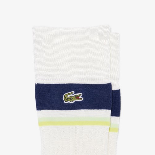 wysokie-skarpetki-lacoste-pique-blanc-bleu-vert-haftowane-logo