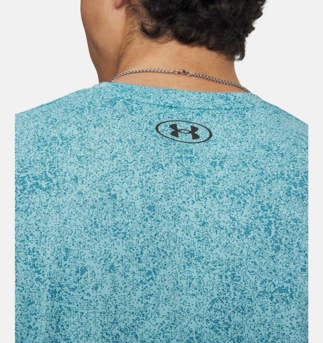 koszulka-meska-under-armour-tech-pixelate-blue-haze-logo