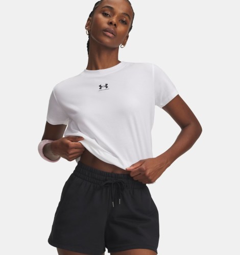 biala-koszulka-damska-under-armour-rival-core-przod