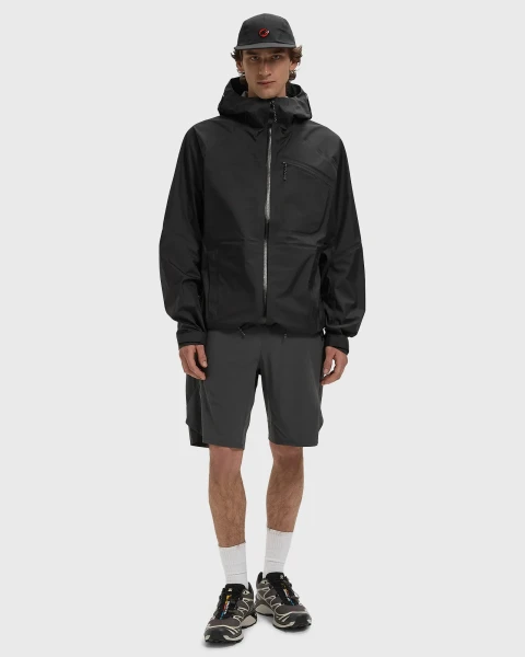 Kurtka Męska Hiking Patrol x Mammut Hs Hooded Black
