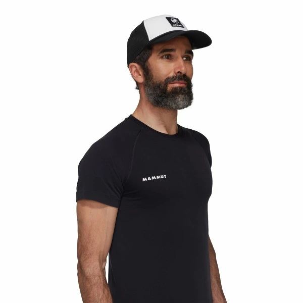 Czapka z daszkiem Mammut Crag Cap Logo White Black