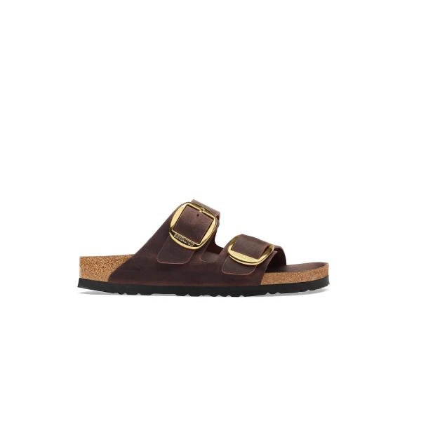 Klapki Damskie Birkenstock Arizona Big Buckle Habana