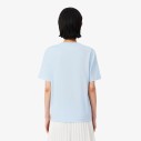 niebieska-koszulka-damska-lacoste-soft-cotton-bleu-tyl