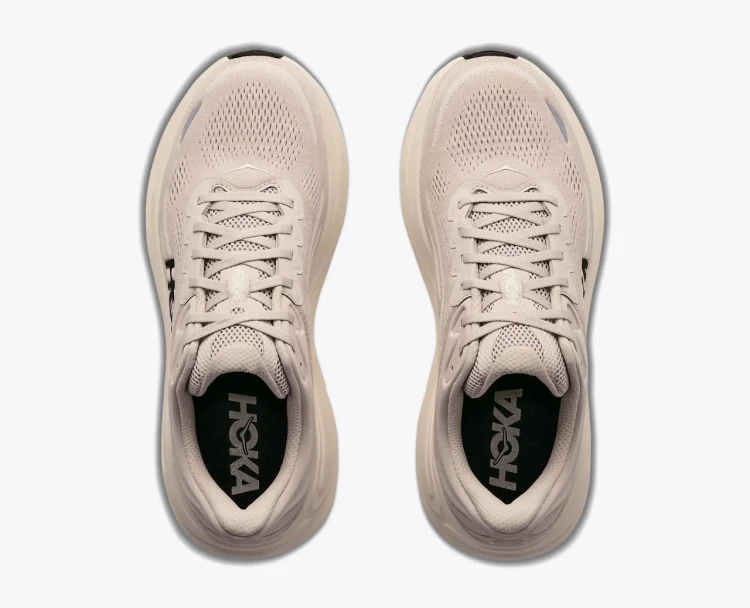 hoka-bondi-9-meskie-bezowe-buty-do-biegania-widok-z-gory