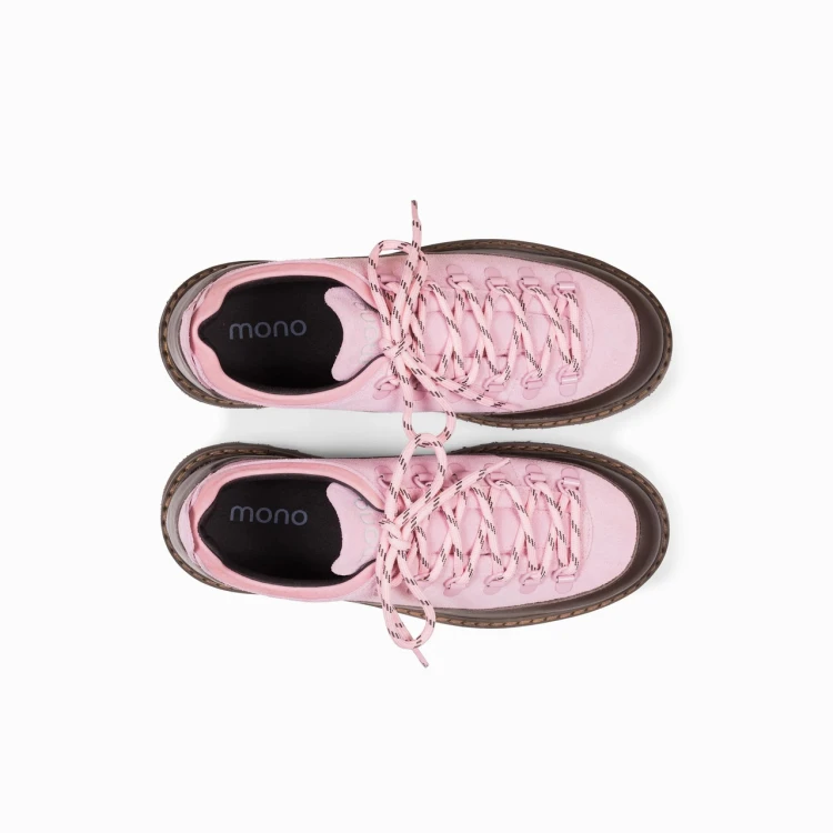 buty-damskie-mono-allo-cap-pink-choco-widok-z-gory
