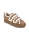 buty-damskie-inuikii-shearling-low-velcro-light-beige-widok-z-przodu
