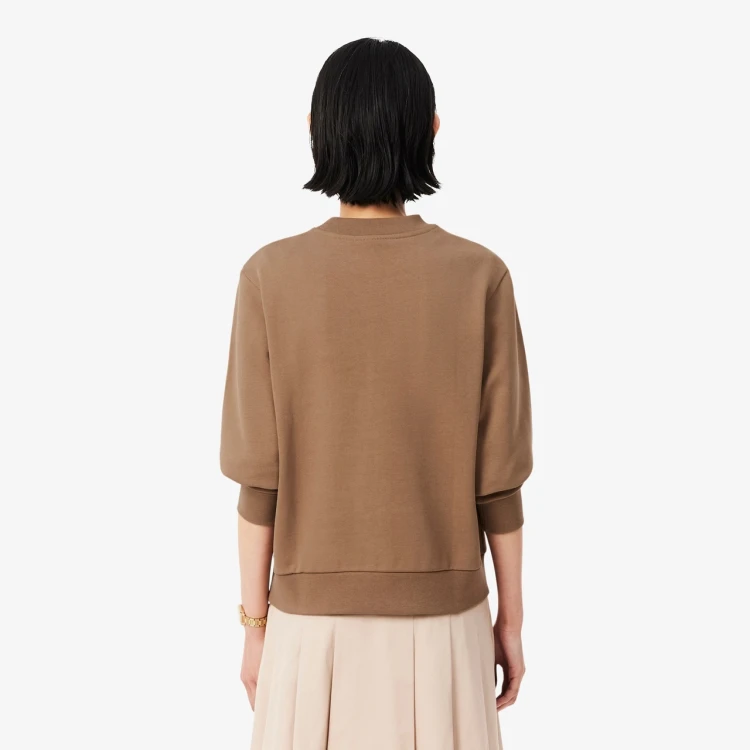 bluza-damska-lacoste-sf5270-brown-widok-z-tylu