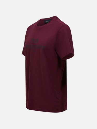 bordowa-koszulka-meska-peak-performance-original-tee-g81143-profil