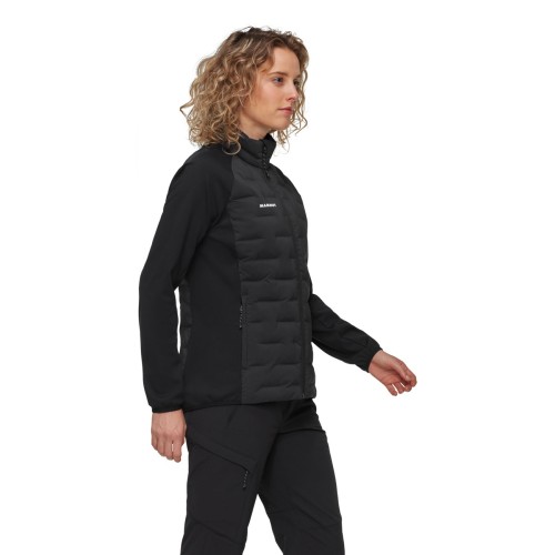 kurtka-ocieplana-damska-mammut-sender-in-hybrid-women-black-profil