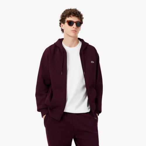bluza-meska-lacoste-sh8864-3ke-rozpinana-z-kapturem-bordo-przod