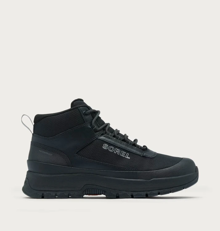 buty-meskie-zimowe-sorel-outing-nw-mid-waterproof-czarne-profil-boczny