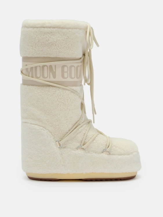 wysokie-sniegowce-damskie-moon-boot-icon-fleece-kremowe-profil-boczny-buty-zimowe