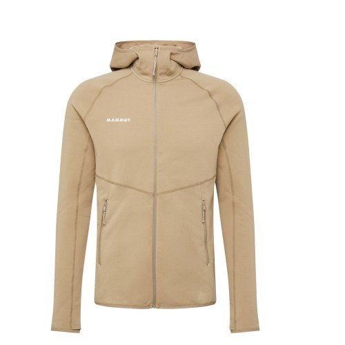 meska-bluza-polarowa-mammut-aconcagua-ml-hooded-jacket-bezowa-przod
