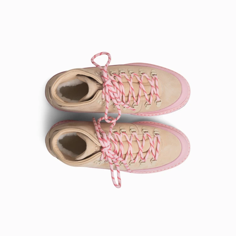 buty-damskie-mono-core-cap-beige-pink-widok-z-gory-ocieplenie