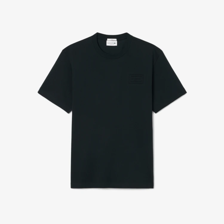 t-shirt-meski-lacoste-th0753-gjp-embossed-branding-ciemnozielony-przod