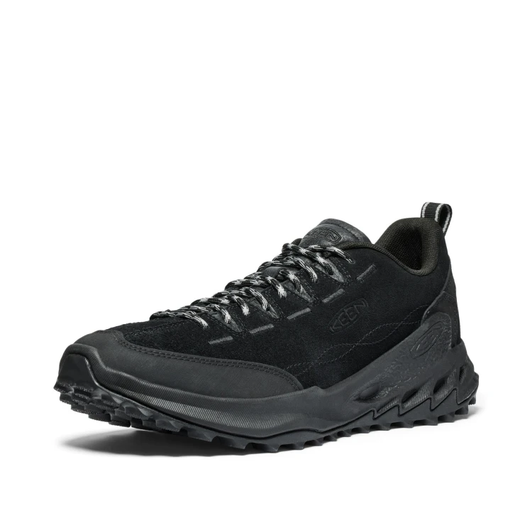 buty-meskie-keen-jasper-zionic-czarne-ujecie-trzy-czwarte-przod-i-bok