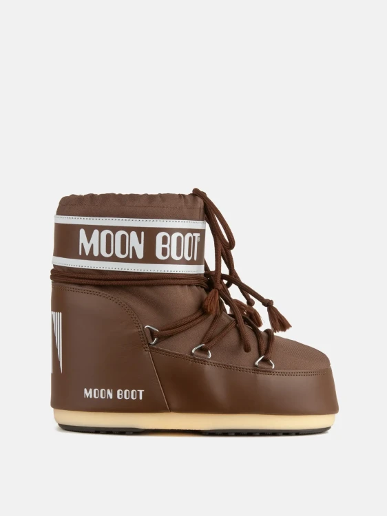 brazowe-sniegowce-moon-boot-icon-low-nylon-profil-boczny-buty-zimowe