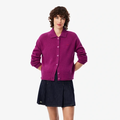 kardigan-damski-lacoste-af8274-zk2-fioletowy-polo-przod