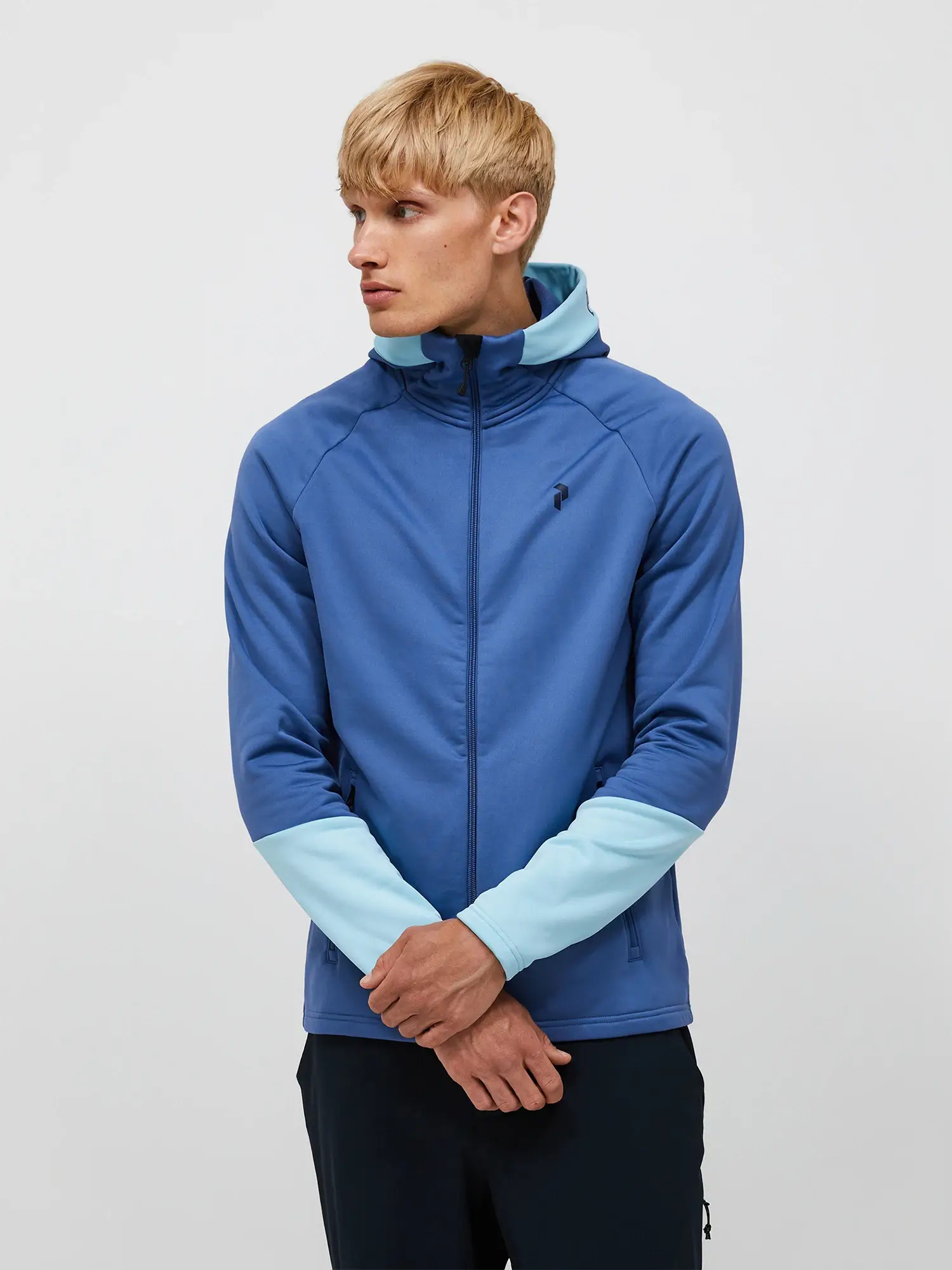 Bluza Męska Peak Performance Rider Essentials Zip Hood Summit Sky