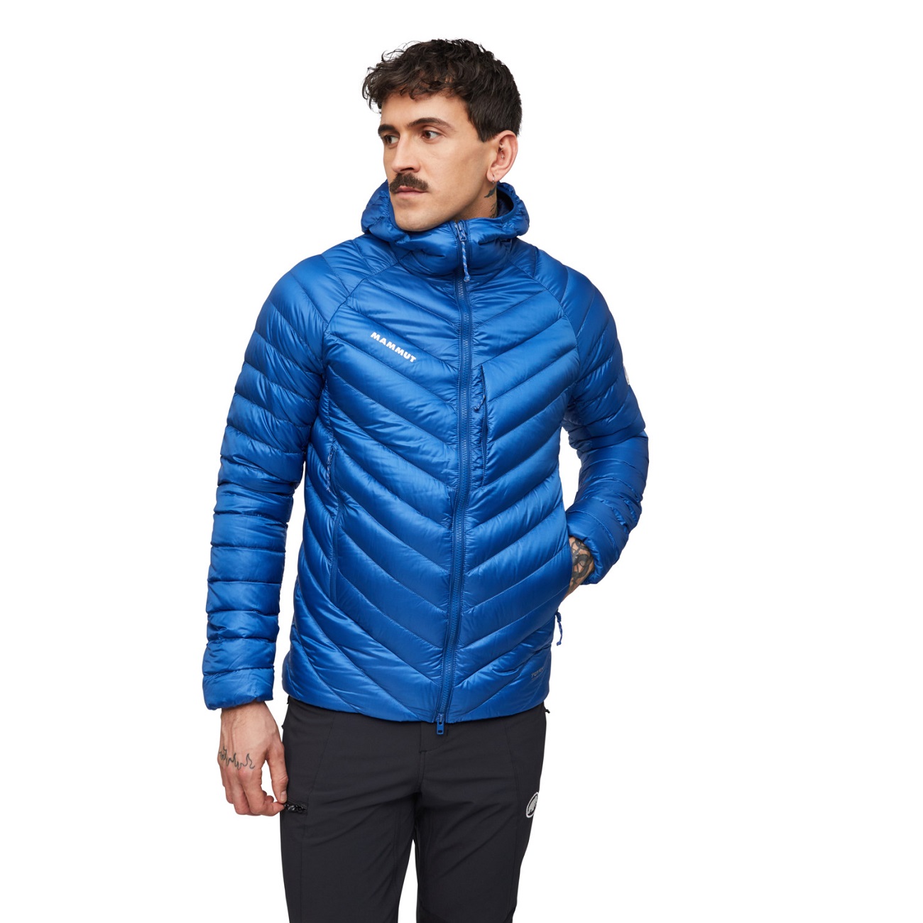 Kurtka puchowa Męska Mammut Broad Peak IN Hooded Tschiel