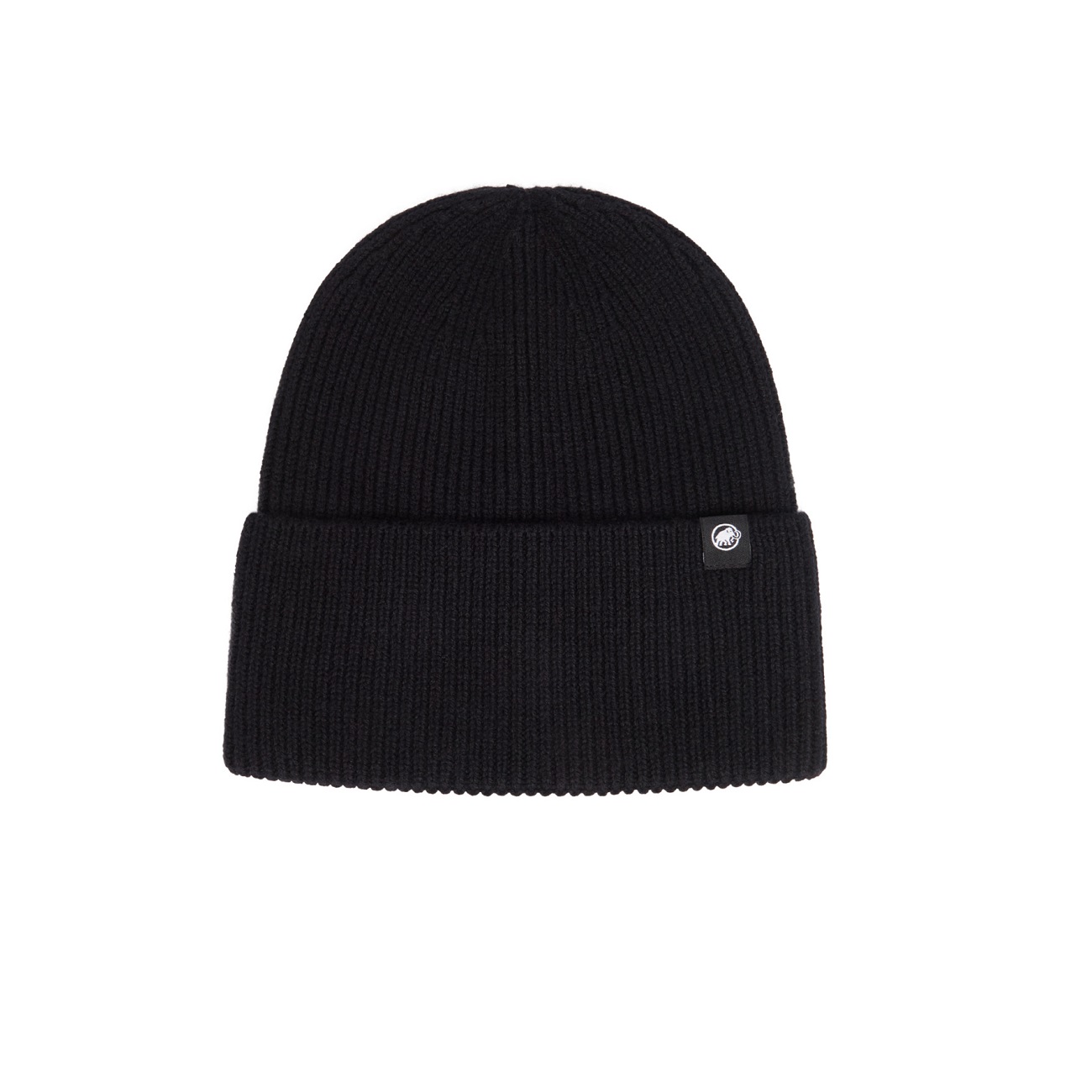 Czapka zimowa wełniana Mammut Snow Beanie Black