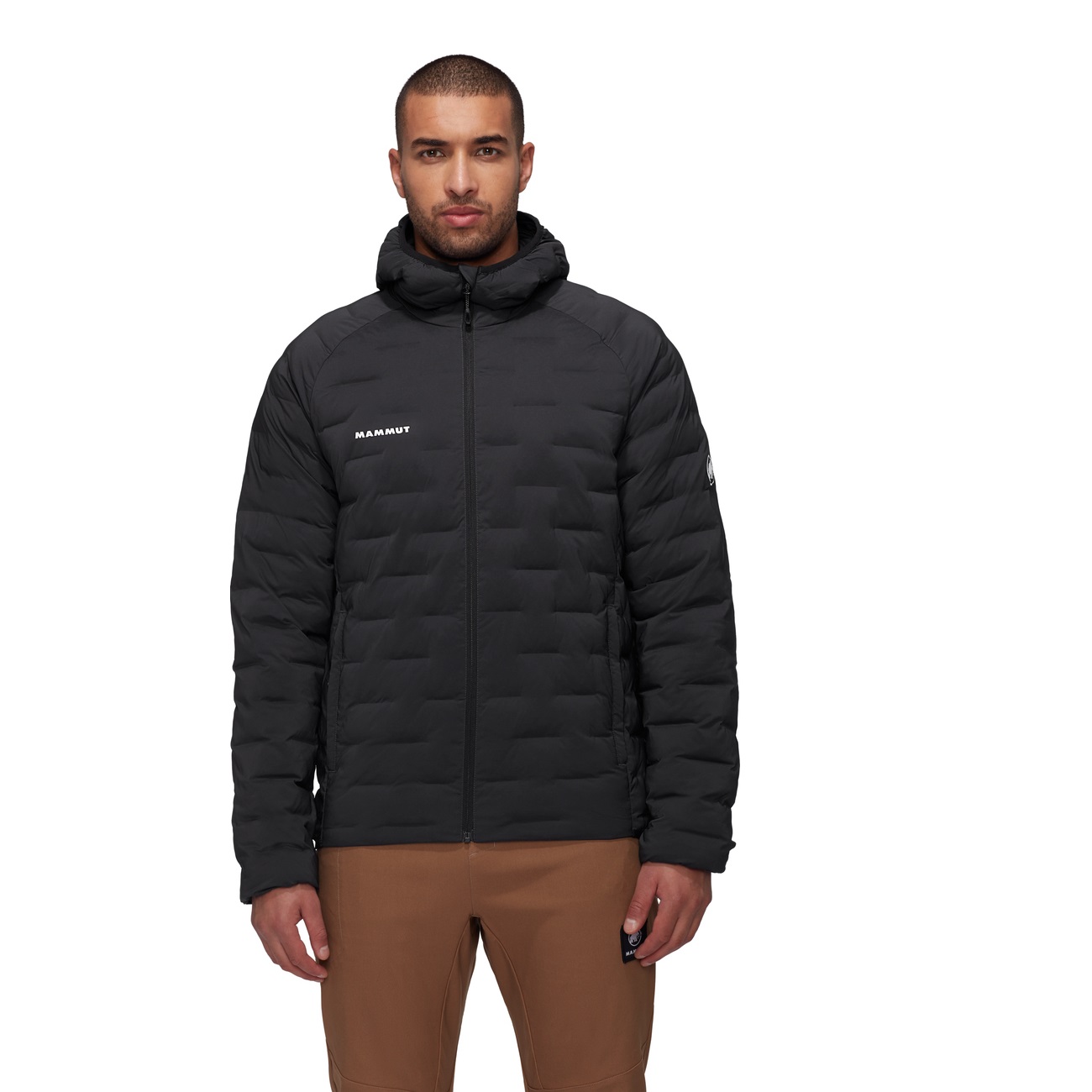 Kurtka Męska Mammut Sender IN Hooded Black
