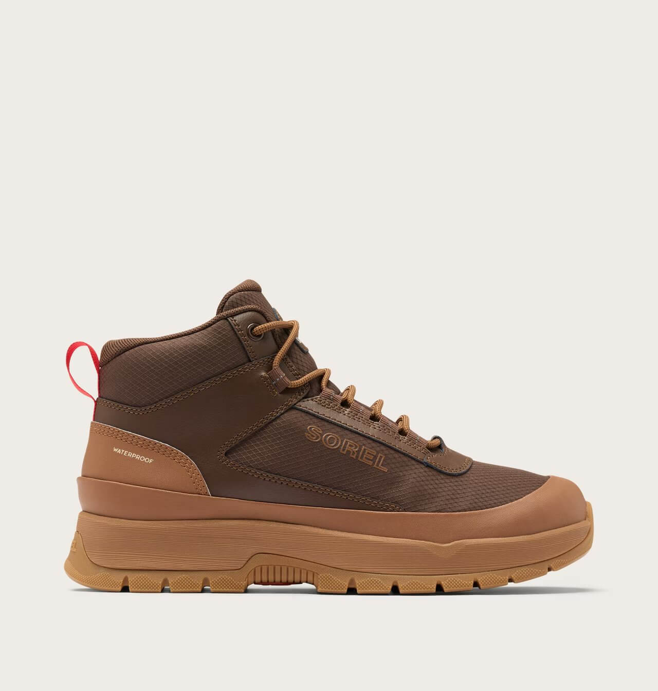 Buty Męskie Zimowe Sorel Outing NW Mid Waterproof Velvet Tan