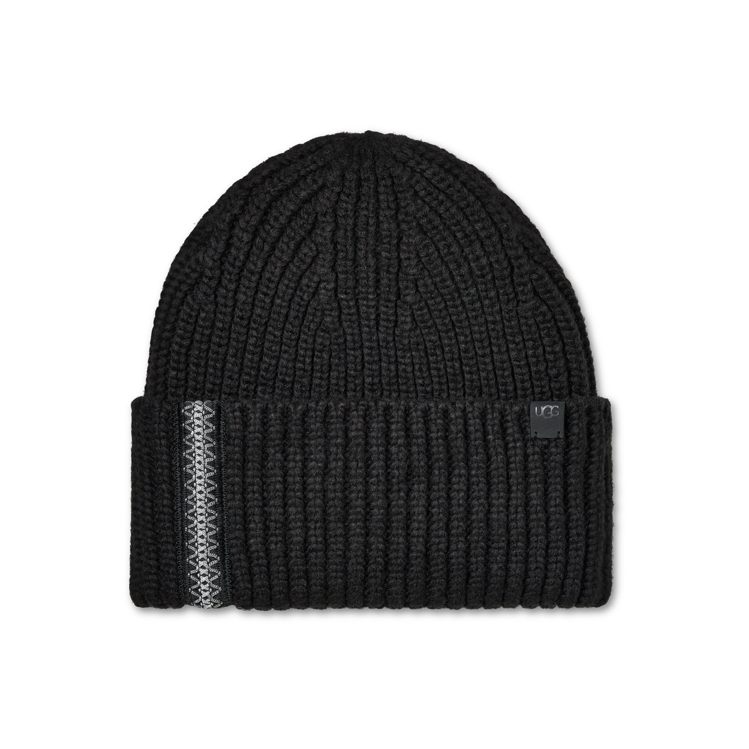 Czapka Damska Ugg Chunky Rib uggbraid Beanie Black